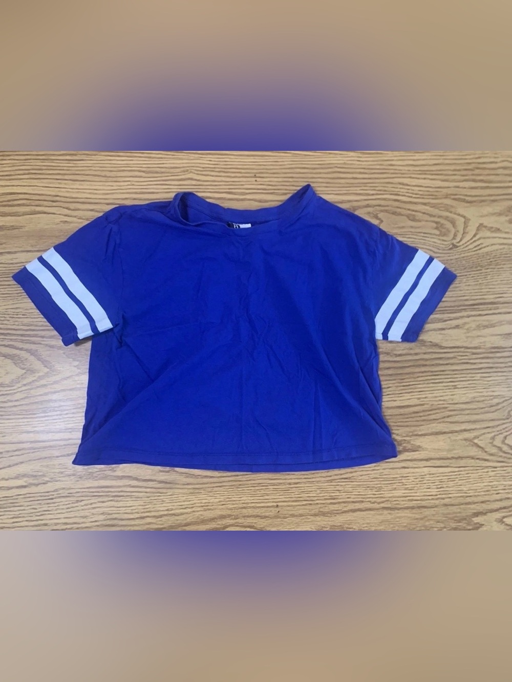 Divided By H&M  Blue Crop Top Medium Size Women